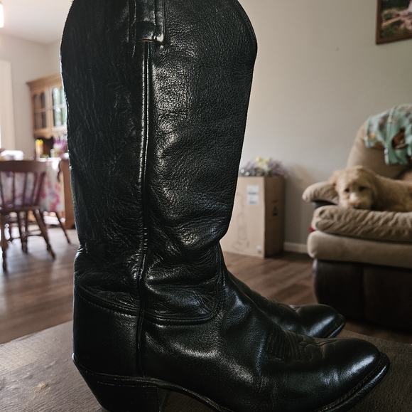 Vintage Tony Lama Ol' Buck Boots- Women's 7M - Picture 3 of 8